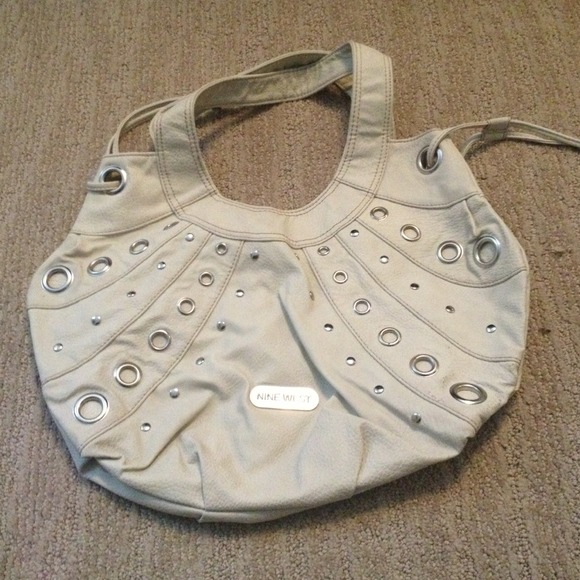 Nine West tan leather purse