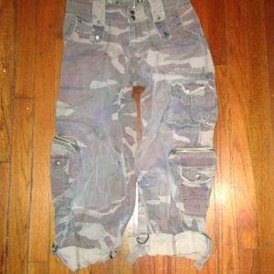 Camo Boyfriend Style Pants