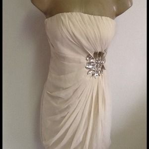 Strapless After five Cocktail Dress