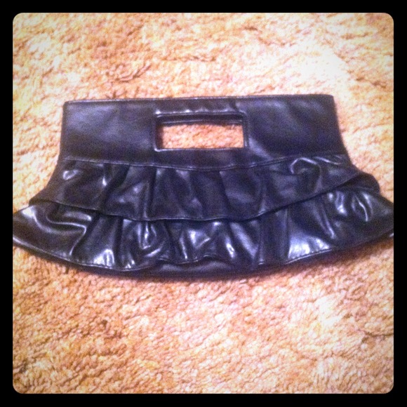 Pleather clutch/purse