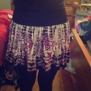 Tie dye skirt
