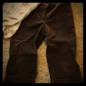 BUNDLED. H&M corduroy capris.