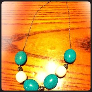 Handmade turquoise necklace