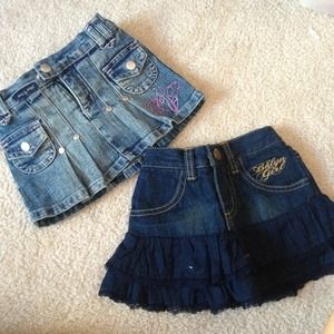 Toddler skirts
