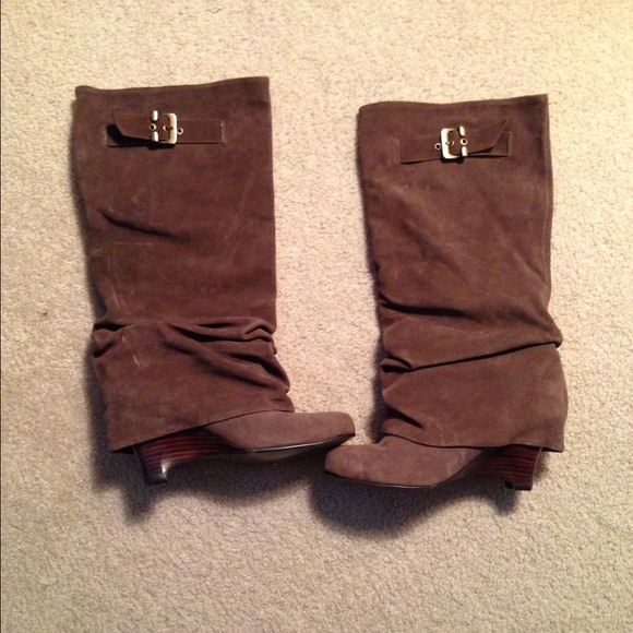 Naughty monkey suede boots.