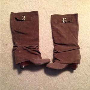 Naughty monkey suede boots.