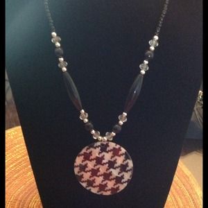Houndstooth Necklace