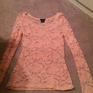 Pink Rue 21 long sleeve shirt