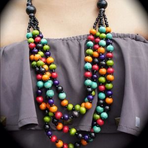 Colorful Ball Necklace(new)