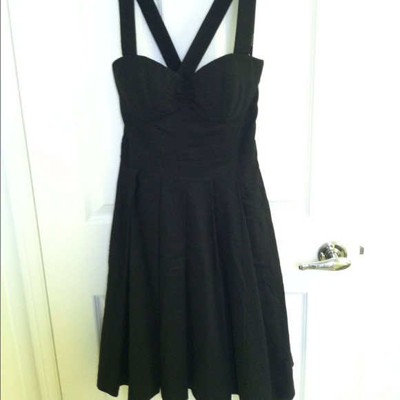 Bebe black dress