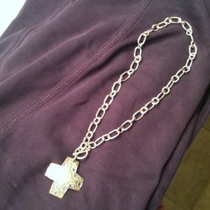 Silpada toggle cross necklace