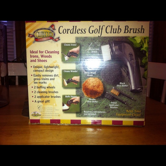 Cordless Golf Club Brush