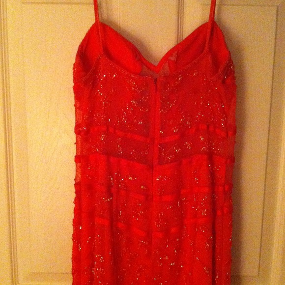 Coral, Sparkly Gown ๐๐ - Picture 4 of 4