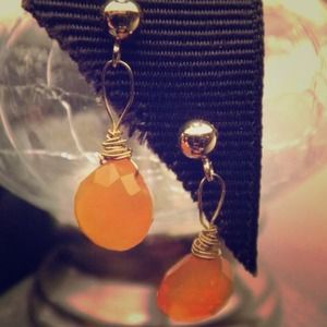 Handmade 14kt gold filled earrings