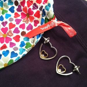 Brighton heart earrings