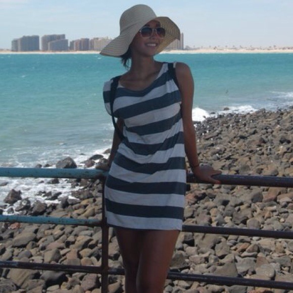 Striped H&M Beach Mini Dress - Picture 4 of 4