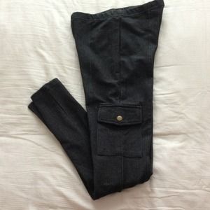 Monki black jegging, L, never worn