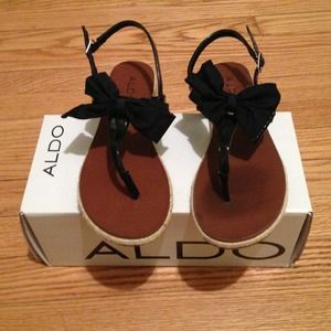 Aldo summer shoes.