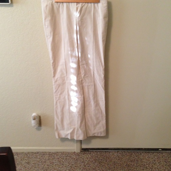 Cream Hugo Boss pants