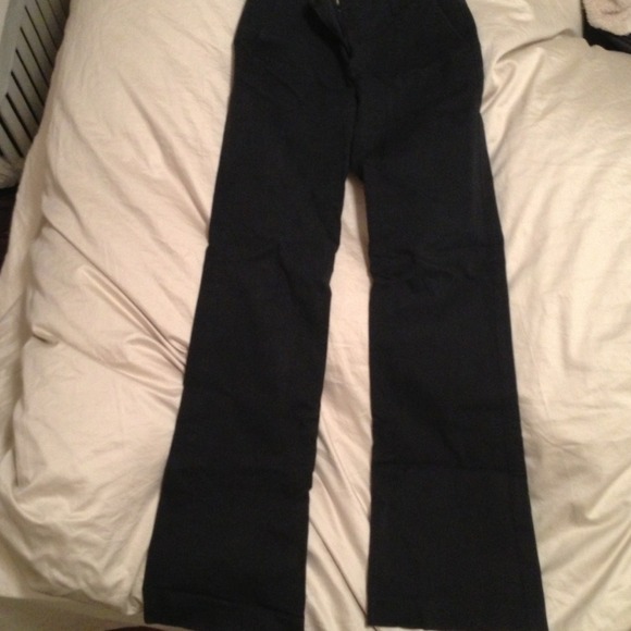 Theory bootcut black pants