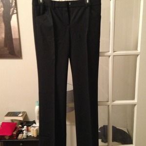 Theory black suit pants