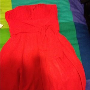 Red dress,good for cocktail or special ocassion