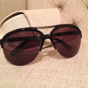 Tom Ford IAN black sunglasses