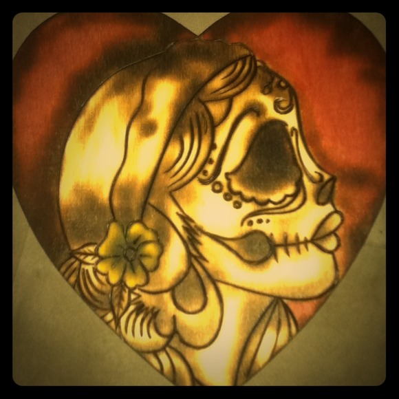 Custom Wood Burned Heart