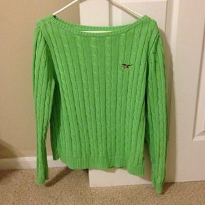 **Reduced** Lime green sweater