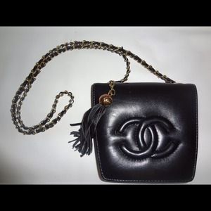 Vintage Chanel small purse in good condition.