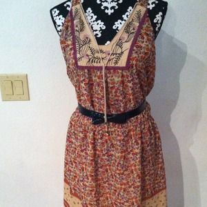 Jessica Simpson Sundress.  Ear rings and bracelet