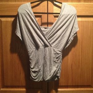 Traded - H&M Grey Ruched Top