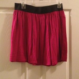 Magenta skirt