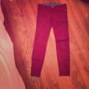 Michael Kors Red Jeans- Holiday 2012 Collection