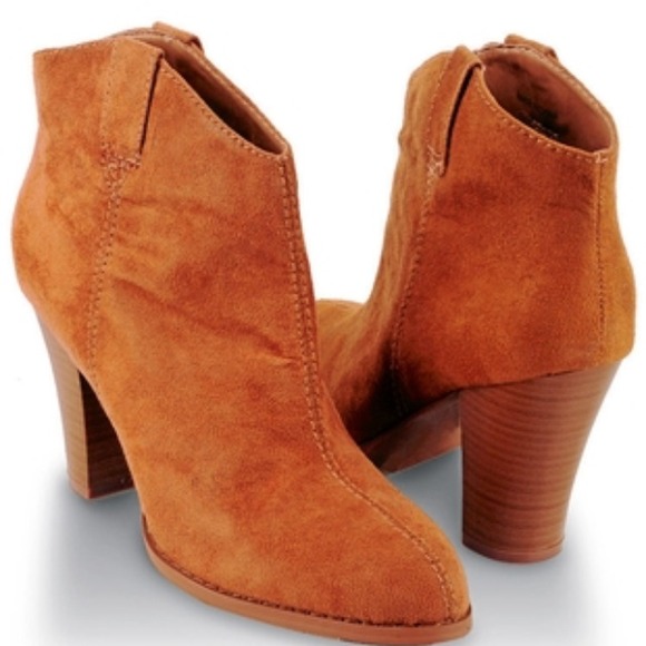 Forever 21 suede(like) booties