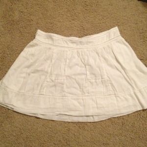 White skirt