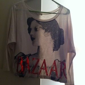 BAZAAR Mid-Arm Length Shirt