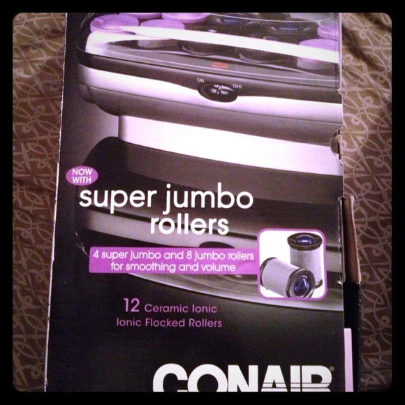 ⭕SOLD⭕NEW Conair instant heat super jumbo rollers