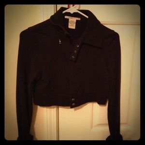 ~*Black Cropped Jacket~*