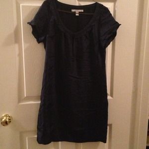 Old navy navy silk dress