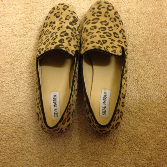 Sold 🚫 Steve Madden Cheetah Print Loafers