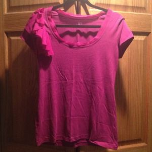 Traded in Bundle Ann Taylor LOFT Fushia Tee