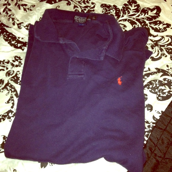 Navy blue Ralph Lauren men's polo