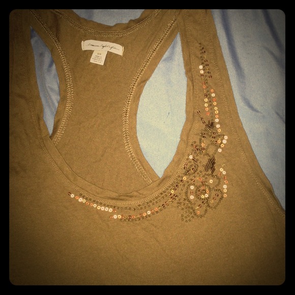 Reduced!! American Eagle Long brown tank top