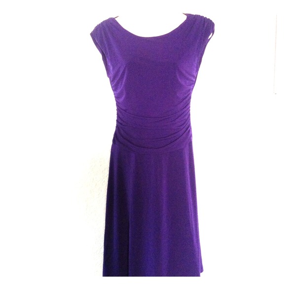 Purple dress