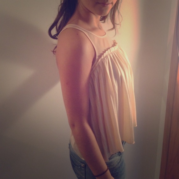 Light Pink Baby Doll Flow-Tank