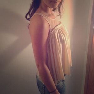 Light Pink Baby Doll Flow-Tank