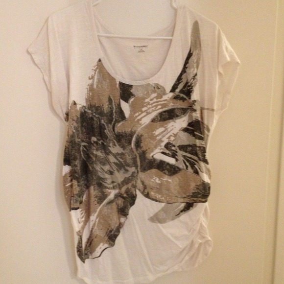 Motherhood maternity side rouched tee