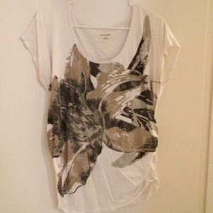 Motherhood maternity side rouched tee