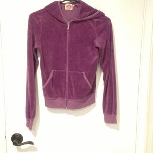 Juicy couture velour hoodie